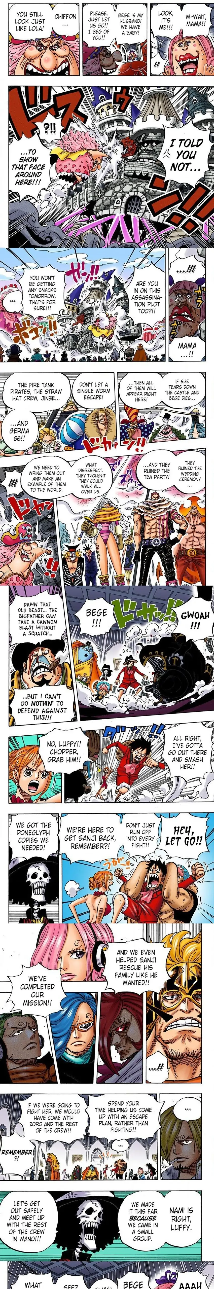 One Piece Digital Colored Chapter 870 image 3